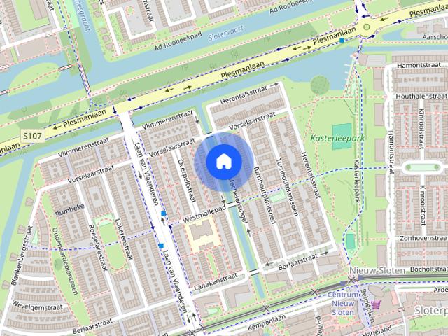 Appartement te huur in Sloten, Amsterdam