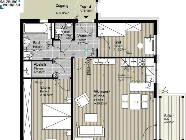 Apartment mieten in Salzburg