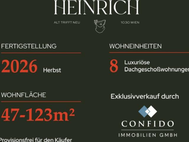 Dachgeschosswohnung kaufen in KG Landstraße, Wien