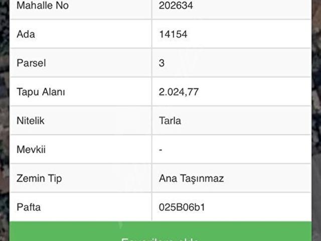 Aksu, Antalya içerisinde satılık Arsa