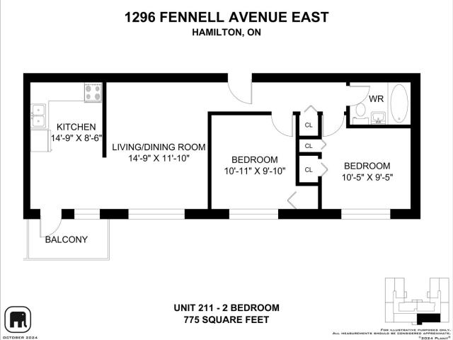 Apartment for rent in Sherwood, Hamilton