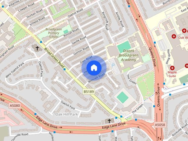 House for rent in Oak Hill Park, Calderstones