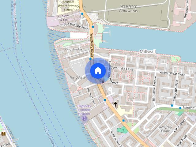 Apartment for rent in Isle Of Dogs, Greater London
