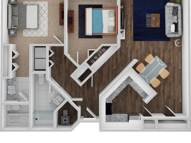 Apartment for rent in Triangle, Saint Louis Park