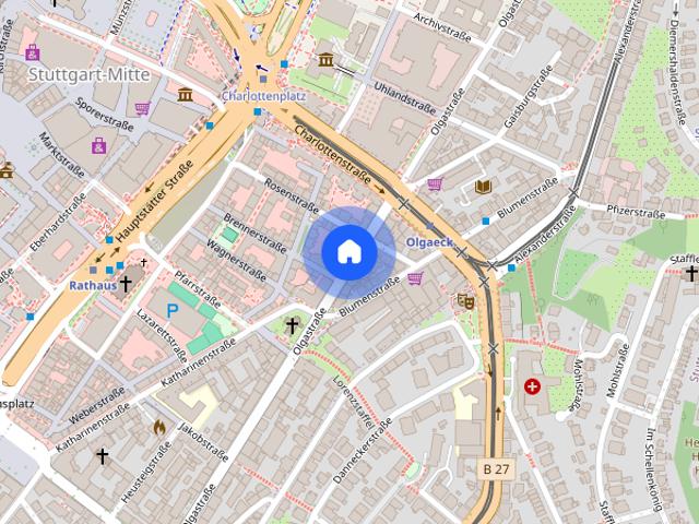 Apartment mieten in Rathaus, Stuttgart