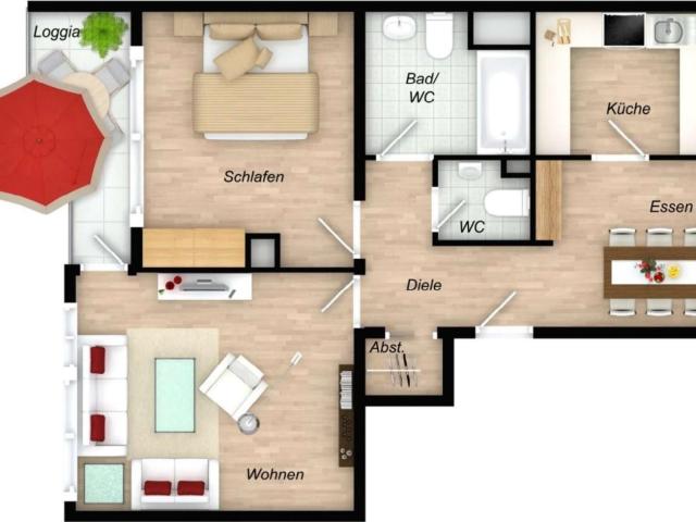 Wohnung mieten in Wuppertal, Nordrhein-Westfalen