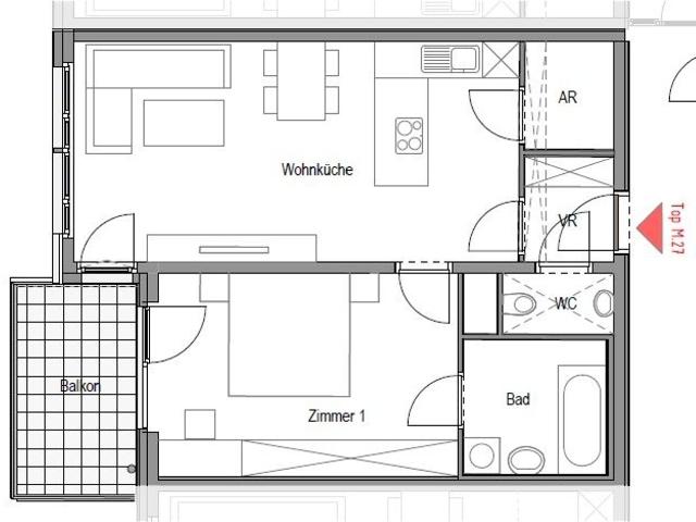 Wohnung mieten in Eggenberg, Graz