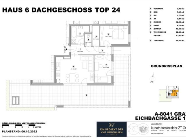 Dachgeschosswohnung kaufen in Liebenau, Gersdorf-Feistritz