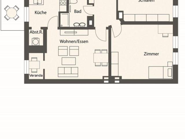 Apartment mieten in Karlshöhe, Stuttgart