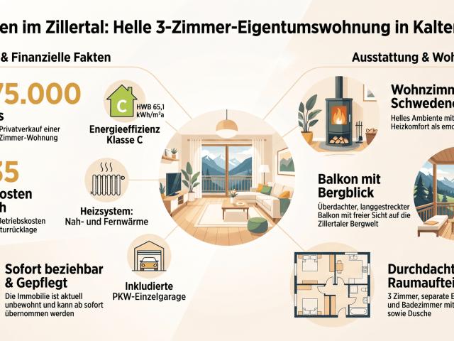 Apartment kaufen in Kaltenbach, Tirol