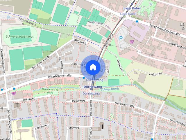 Apartment mieten in Dürrlewang, Stuttgart