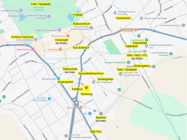 Wohnung mieten in Eisenstadt, Burgenland