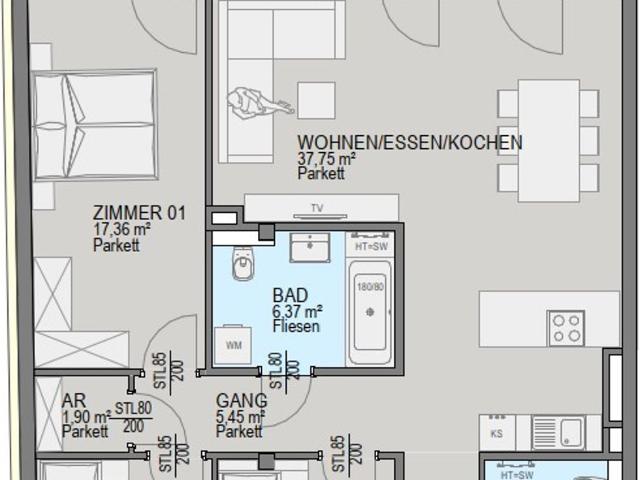 Wohnung kaufen in Graz, Gersdorf-Feistritz