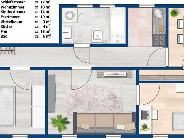 Apartment mieten in Lutherplatz/Thüringer Bahnhof, Halle