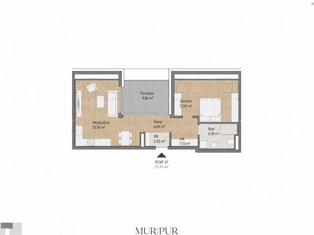 Wohnung kaufen in Gries, Gersdorf-Feistritz