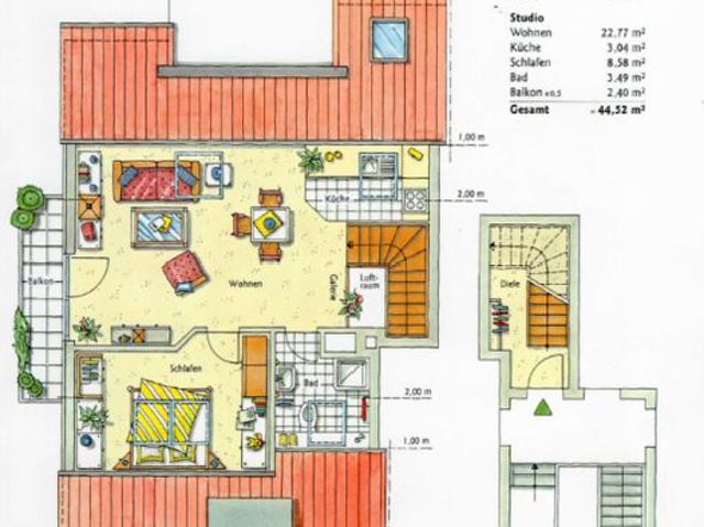 Apartment mieten in Langenfeld, Nordrhein-Westfalen