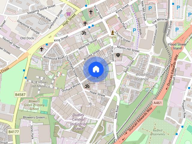 House for rent in Dixons Green, West Midlands