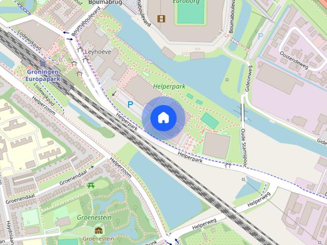 Appartement te huur in Europapark, Groningen