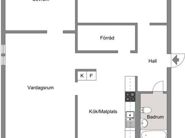Lägenhet hyra i Botkyrka, Stockholm