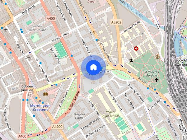 Apartment for rent in Somers Town, Greater London