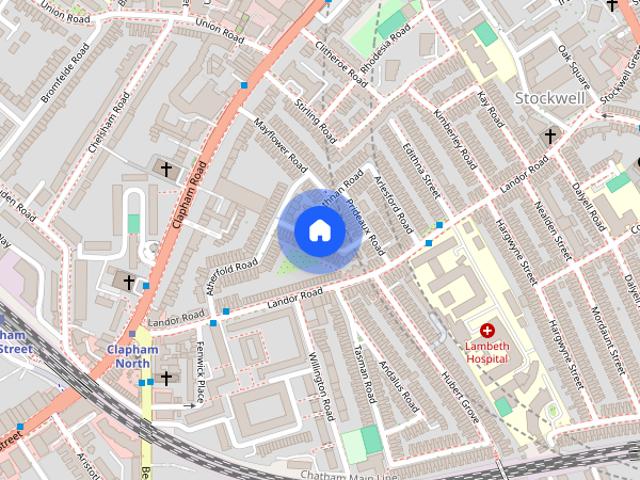 Apartment for rent in Stockwell, Greater London