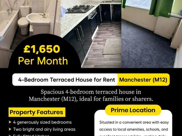 House for rent in Georgia, Greater Manchester