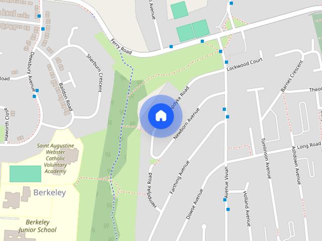 House for rent in Berkeley, Dragonby