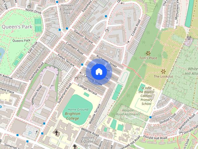 House for rent in Queen's Park, Brighton & Hove