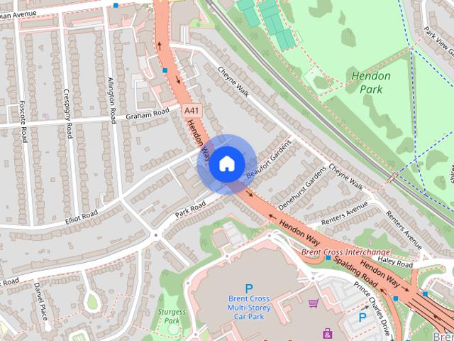 House for rent in Hendon Central, Greater London