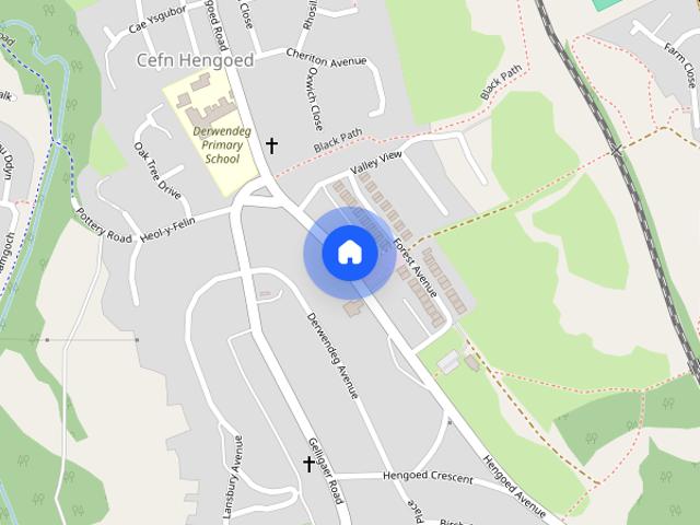 House for rent in Tredomen, Cefn Hengoed