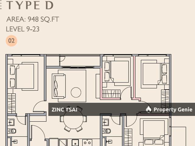 Serviced Residence for rent in Country Heights Damansara, Kuala Lumpur