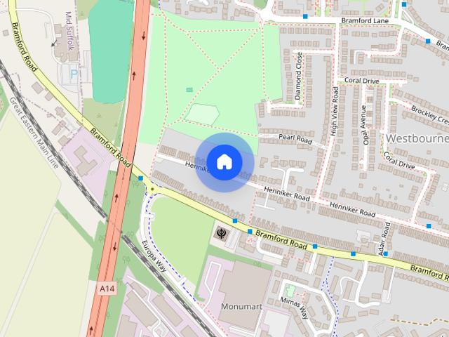 House for rent in Westbourne, Ipswich