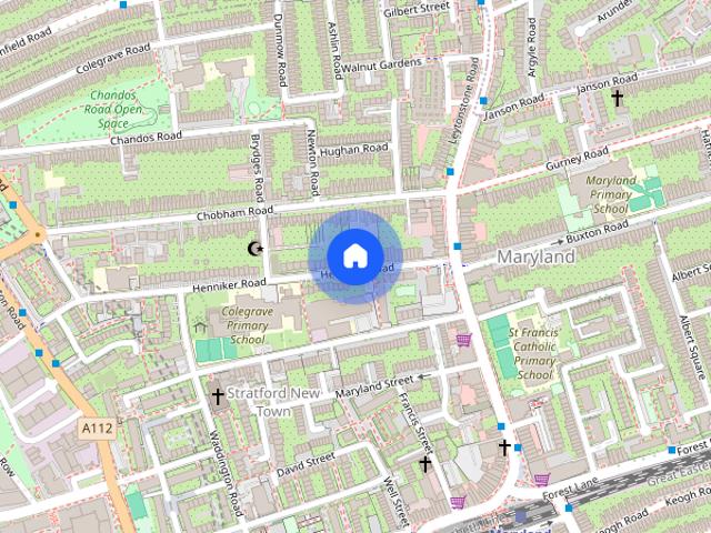House for rent in Maryland, Greater London