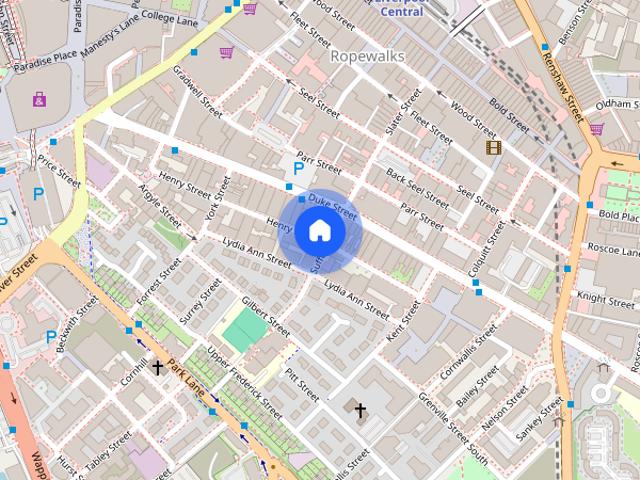 Apartment for rent in Ropewalks, Liverpool