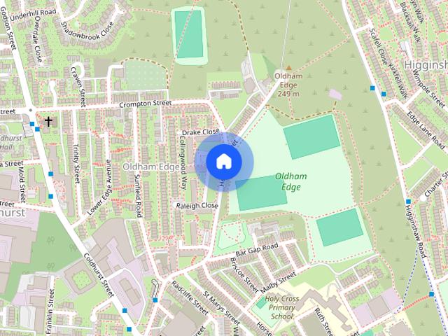 House for rent in Oldham Edge, Pendock