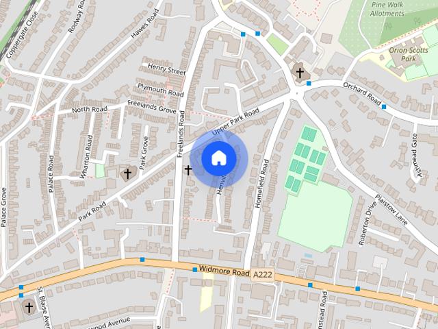 Room for rent in Widmore, Greater London