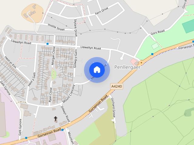 House for rent in Penllergaer, Wales