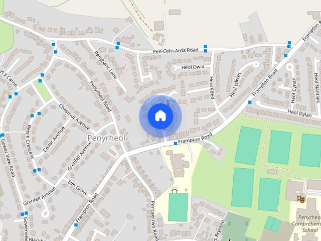 House for rent in Gorseinon, Wales