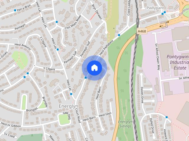 House for rent in Churchill Park, Caerphilly