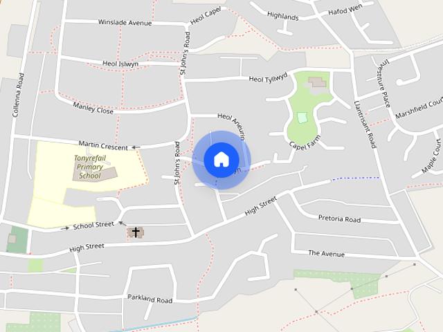House for rent in Tonyrefail, Coedely