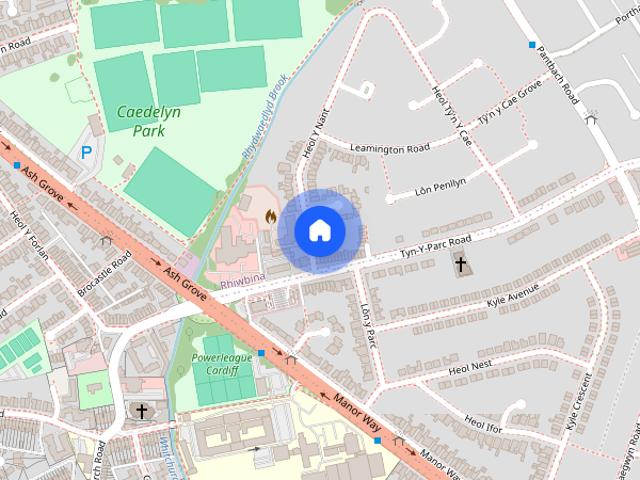 Apartment for rent in Pantmawr, Cardiff