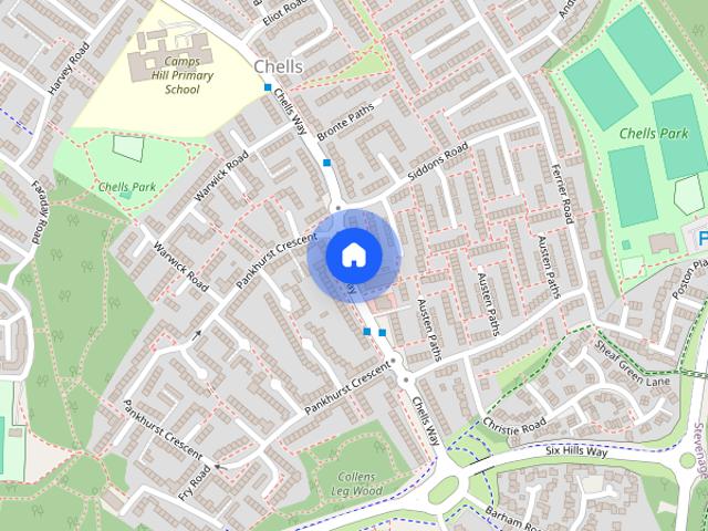 Room for rent in Chells, Shephall