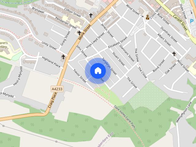 House for rent in Gadlys, Aberdare