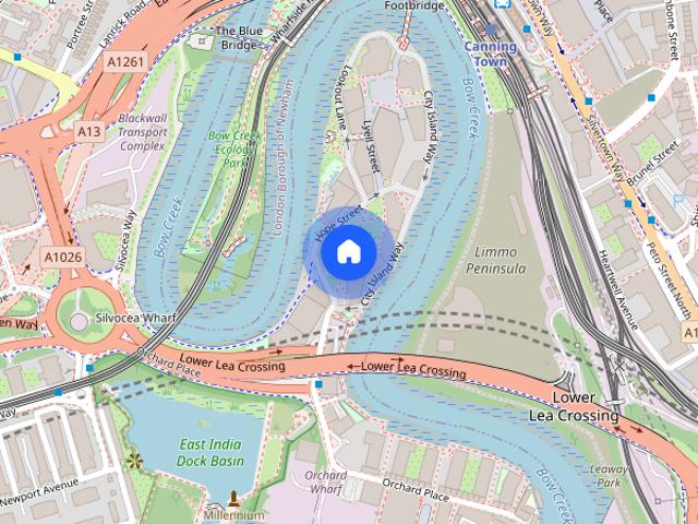 Apartment for rent in London City Island, Blackwall