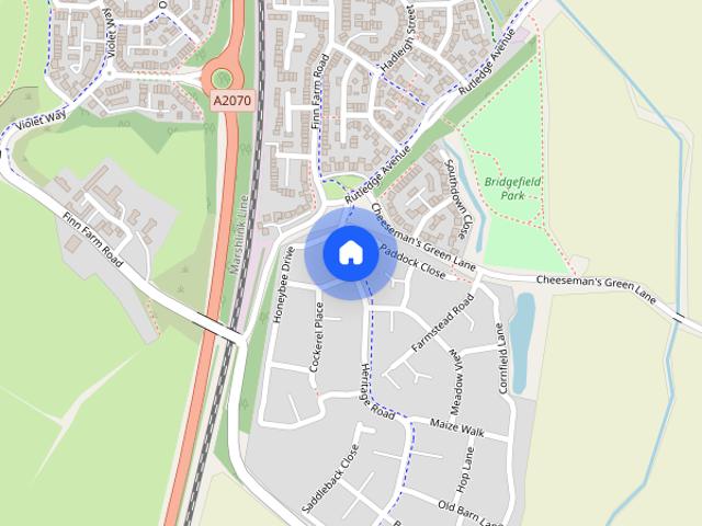 House for rent in Bridgefield, Ashford