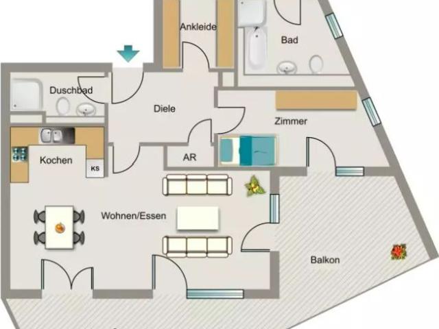 Apartment mieten in Innenstadt, Bochum
