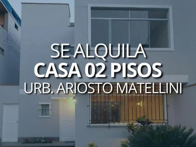 Casa alquiler en Chorrillos, Lima Metropolitana
