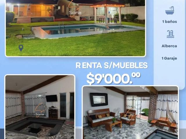 Casa en renta en Morelos