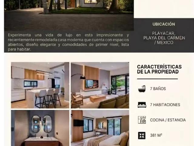 Casa en venta en Riviera Maya, Quintana Roo