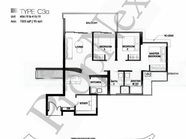 Condominium for sale in Hougang, 19 North East, Hougang